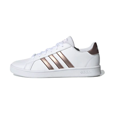 (PS) adidas neo Grand Court K 'White Brown'