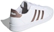 Shop (Preschool) adidas neo Grand Court K 'White Brown' EF0101