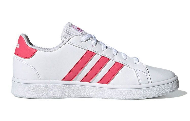 (PS) adidas neo Grand Court K 'White Pink' 圖 2