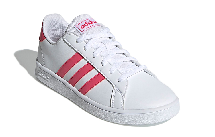 (PS) adidas neo Grand Court K 'White Pink' 圖 3