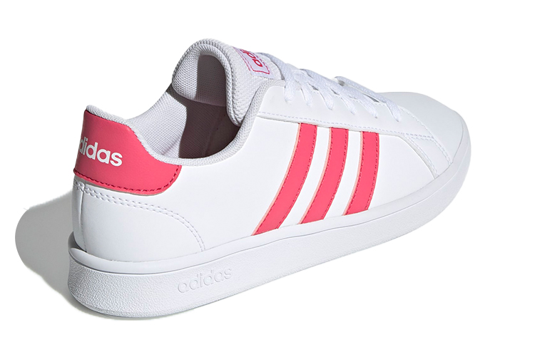 (PS) adidas neo Grand Court K 'White Pink' 圖 4