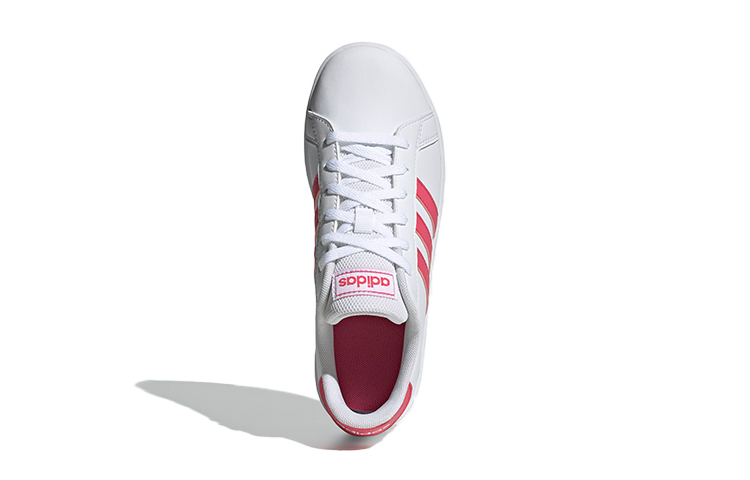 (PS) adidas neo Grand Court K 'White Pink' 圖 5