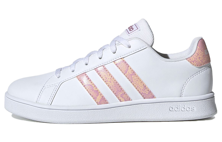 Buy (JR) 阿迪达斯NEO Grand Court K“白色玫瑰粉” FY3990