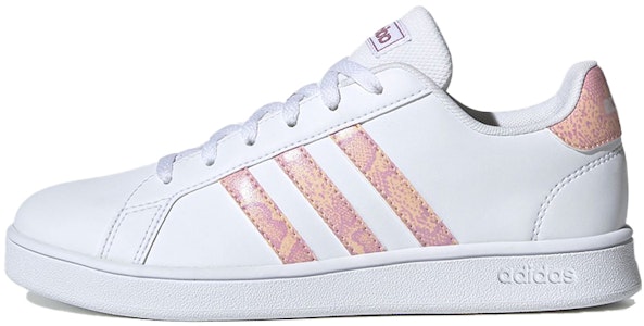 (JR) adidas neo Grand Court K 'Putih Mawar Pink' FY3990 Buy (JR) adidas neo Grand Court K 'Putih Mawar Pink' FY3990