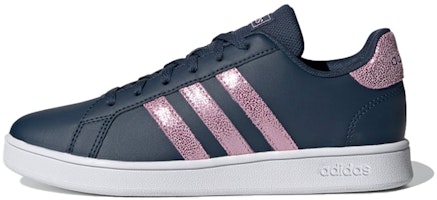 (Preschool) adidas neo Grand Court K Shoes Blue/Purple FY8722 (Preschool) adidas neo Grand Court K Shoes Blue/Purple FY8722