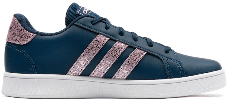 (PS) adidas neo Grand Court K Chaussures Bleu/Violet FY8722 Order (PS) adidas neo Grand Court K Chaussures Bleu/Violet FY8722