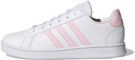 兒童 adidas neo GRAND COURT K 低筒 兒童板鞋 白粉 Buy 兒童 adidas neo GRAND COURT K 低筒 兒童板鞋 白粉