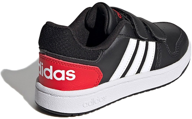 (PS) adidas neo Hoops 2.0 'Hitam Putih Merah' FY9442 Shop (PS) adidas neo Hoops 2.0 'Hitam Putih Merah' FY9442