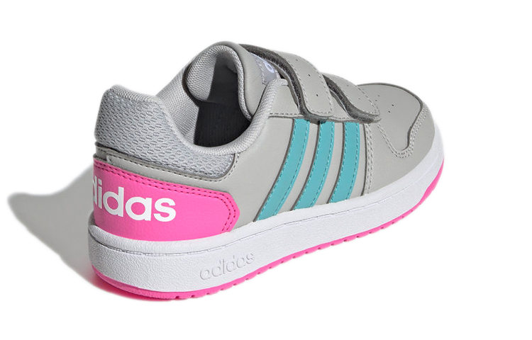 (PS) adidas neo Hoops 2.0 'Grey Blue Pink' 圖 4