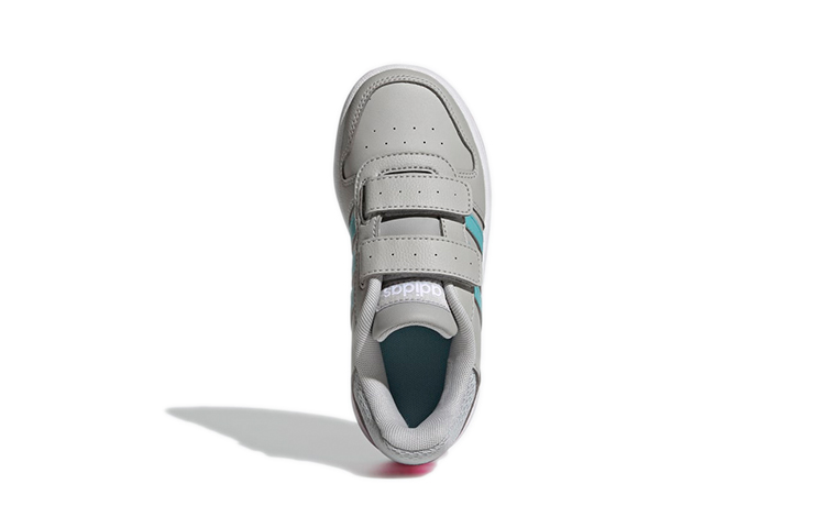(PS) adidas neo Hoops 2.0 'Grey Blue Pink' 圖 5