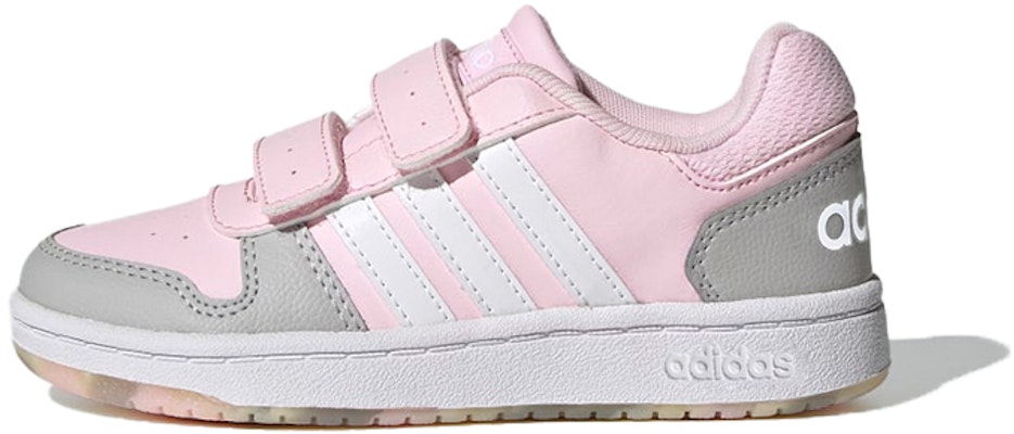 (Preschool) adidas neo Hoops 2.0 'Pink White Gray' FY9451 Buy (Preschool) adidas neo Hoops 2.0 'Pink White Gray' FY9451