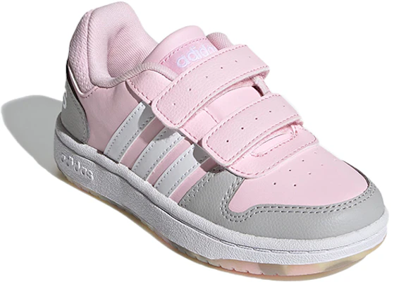 (PS) adidas neo Hoops 2.0 'Pink Putih Abu-abu' FY9451 Lookbook (PS) adidas neo Hoops 2.0 'Pink Putih Abu-abu' FY9451