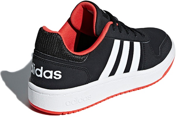 (PS) adidas Neo Hoops 2.0 J 'Hitam Putih Merah' B76067 Shop (PS) adidas Neo Hoops 2.0 J 'Hitam Putih Merah' B76067