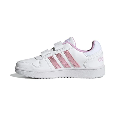 (PS) adidas neo Hoops 2.0 K 'White Pink'