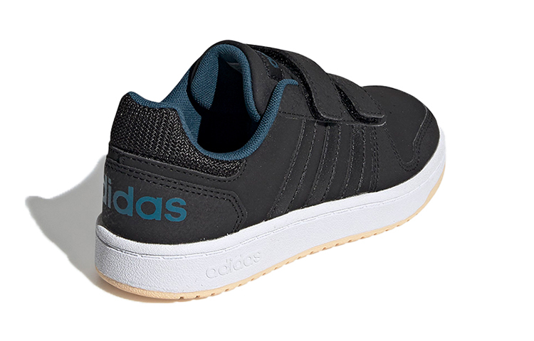 Shop BP幼童 adidas neo Hoops 2.0 K 黑深藍