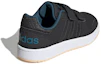 Shop BP幼童 adidas neo Hoops 2.0 K 黑深藍
