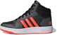 (PS) adidas neo Hoops 2.0 Mid 'Hitam Merah' GZ7768