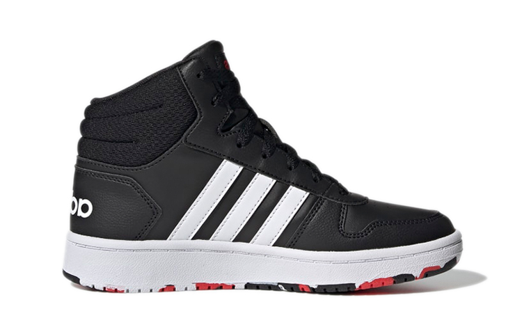 (PS) adidas NEO Hoops 2.0 Mid 'Black White' 圖 2