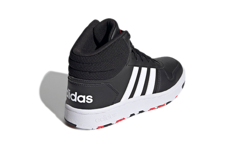 (PS) adidas NEO Hoops 2.0 Mid 'Black White' 圖 4