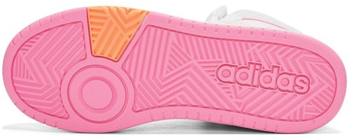 Details for (PS) adidas neo Hoops Mid 3.0 K 'Blanco Rosa' HP6158