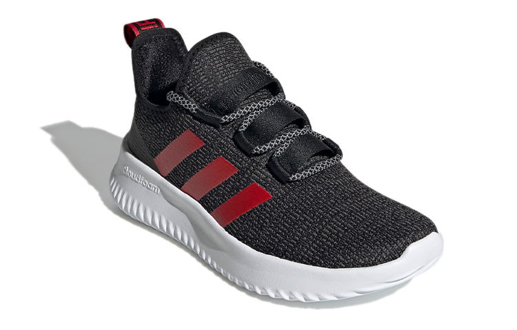 (Youth) adidas neo Kaptir 'Black Gray Red' 圖 3