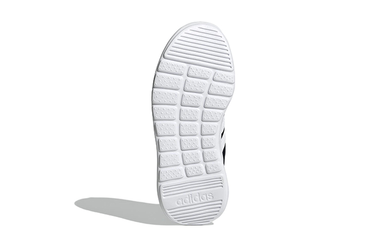 (PS) adidas Neo Lite Racer 3.0 K 'Black White' 圖 6