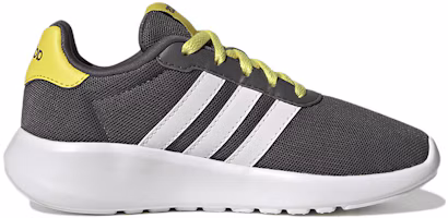 Order 兒童 adidas neo Lite Racer 3.0 K 耐磨透氣運動休閒鞋 灰黃