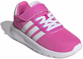 Lookbook 兒童 adidas neo Lite Racer 3.0 K 舒適運動休閒鞋 粉色