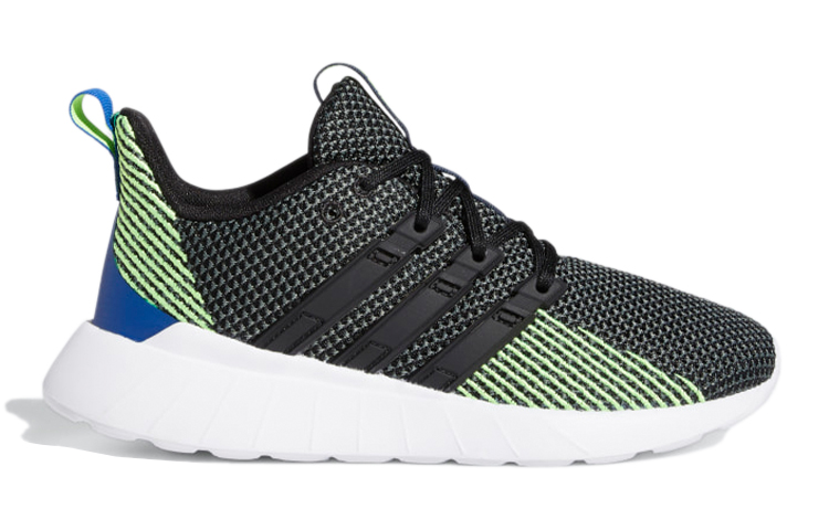 (PS) adidas neo Questar Flow K 'Black Blue White' 圖 2