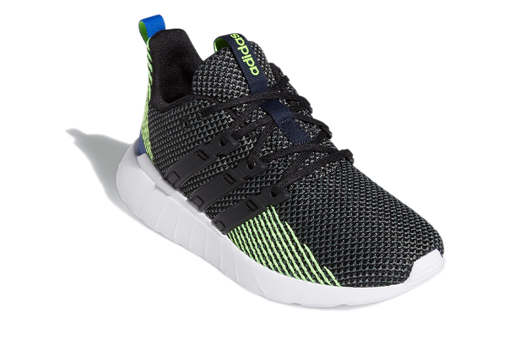 (PS) adidas neo Questar Flow K 'Black Blue White' 圖 3