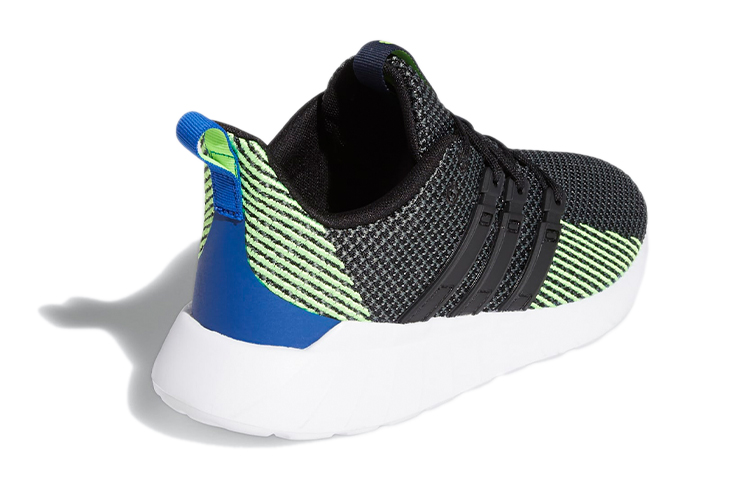 (PS) adidas neo Questar Flow K 'Black Blue White' 圖 4