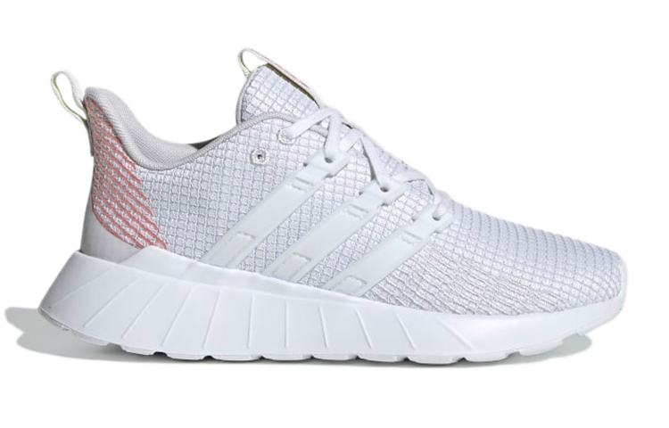 (Youth) adidas neo Questar Flow K Shoes White/Red 圖 2