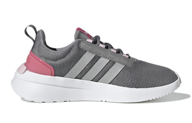 (PS) adidas Neo Racer TR21 K 'Grey Pink' 圖 2