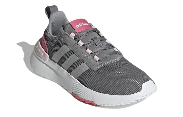 (PS) adidas Neo Racer TR21 K 'Grey Pink' 圖 3