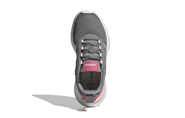 (PS) adidas Neo Racer TR21 K 'Grey Pink' 圖 5