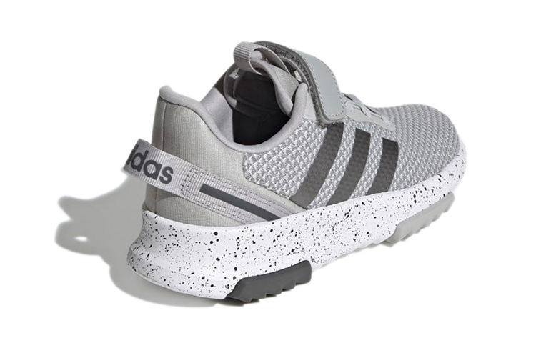 (PS) adidas NEO Racer Tr 2.0 'Silver Grey Velcro' 圖 4