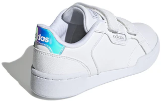 Shop 中童 adidas neo Roguera 防滑減震防踢 低筒 兒童板鞋 白