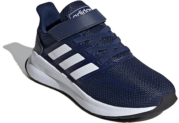(Preschool) adidas neo Run Falcon 'Dark Blue White' EG6147 Lookbook (Preschool) adidas neo Run Falcon 'Dark Blue White' EG6147