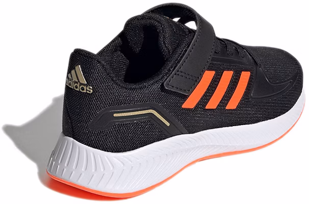 (PS) adidas neo Runfalcon 2.0 'Negro Naranja' GZ7436 Shop (PS) adidas neo Runfalcon 2.0 'Negro Naranja' GZ7436