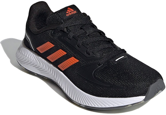 (JR) 아디다스 네오 런팔콘 2.0 K '블랙 오렌지' FY9500 Lookbook (JR) 아디다스 네오 런팔콘 2.0 K '블랙 오렌지' FY9500