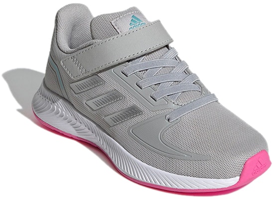 (PS) adidas Neo Runfalcon 2.0 Velcro 'Abu-Abu' GZ7435 Lookbook (PS) adidas Neo Runfalcon 2.0 Velcro 'Abu-Abu' GZ7435