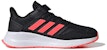 (PS) adidas neo Runfalcon Hitam/Merah FW5138