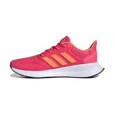 (Youth) adidas neo Runfalcon J 'Pink Orange White'