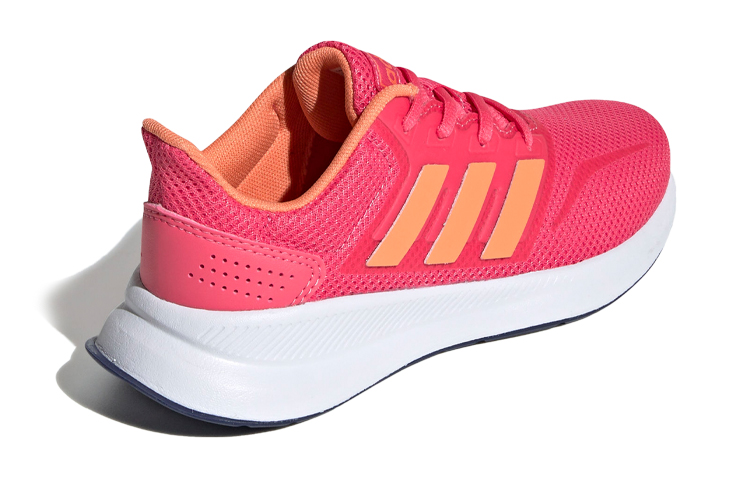 (Youth) adidas neo Runfalcon J 'Pink Orange White' 圖 4