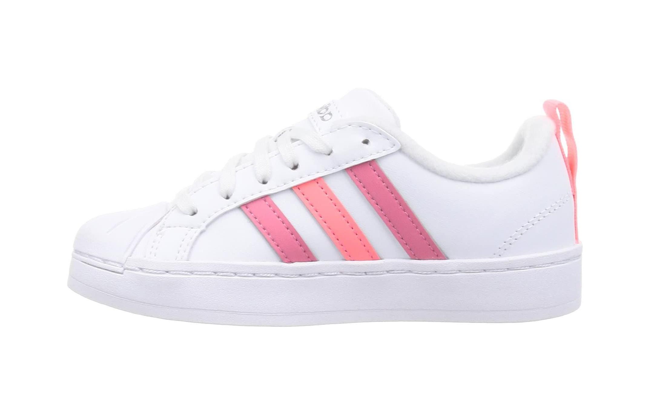 (Preschool) adidas NEO Streetcheck 'White Pink' GZ3620