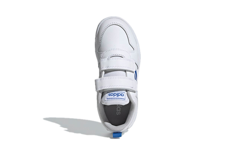 (PS) adidas NEO Tensaur 'White Blue Velcro' 圖 5