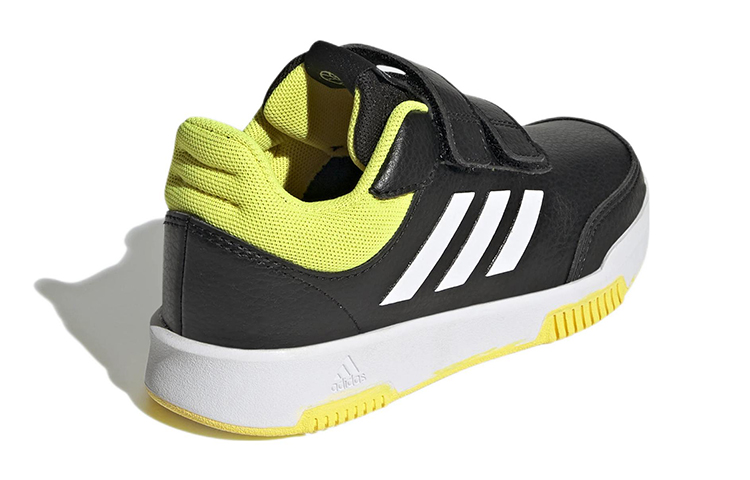(PS) adidas Neo Tensaur K 'Black Yellow' 圖 4