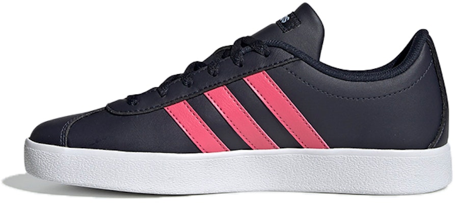 (Preschool) adidas neo VL Court 2.0 'Black Pink' EE6899 Buy (Preschool) adidas neo VL Court 2.0 'Black Pink' EE6899