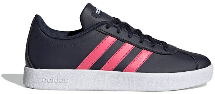 (Preschool) adidas neo VL Court 2.0 'Black Pink' EE6899 Order (Preschool) adidas neo VL Court 2.0 'Black Pink' EE6899