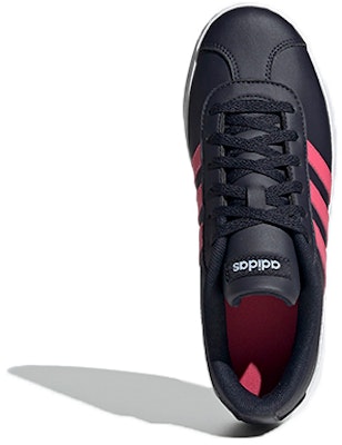 中童 adidas neo VL Court 2.0 低筒 兒童板鞋 黑粉 Purchase 中童 adidas neo VL Court 2.0 低筒 兒童板鞋 黑粉